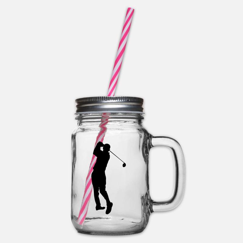 Golfeurs - Bocal à boisson - transparent