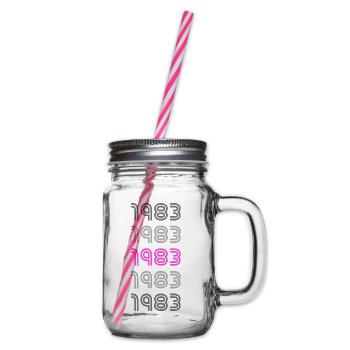 Style 1983 - Henkelglas mit Schraubdeckel - Klar - Rechts