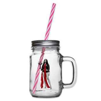 GIFTES IKON - Henkelglas mit Schraubdeckel - Klar - Rechts