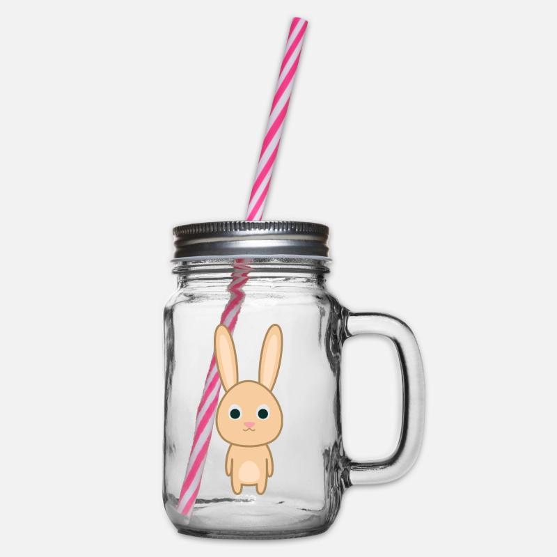 Lapin - Bocal à boisson - transparent