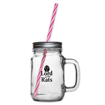Lord of the rats (2c) - Glass jar with handle and screw cap - clear - Right