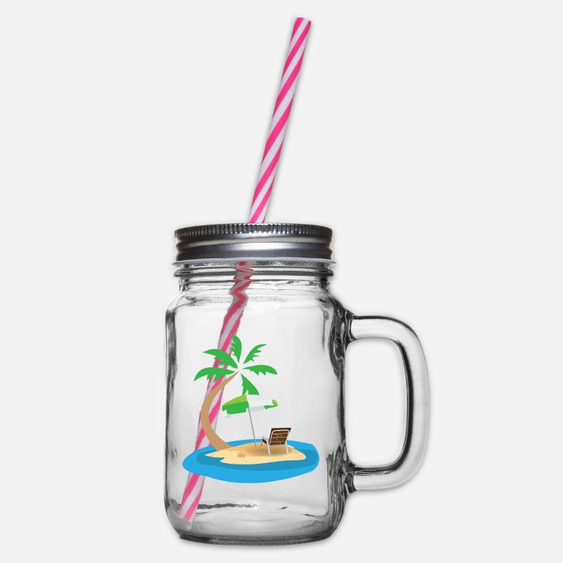 Palm Beach - Bocal à boisson - transparent