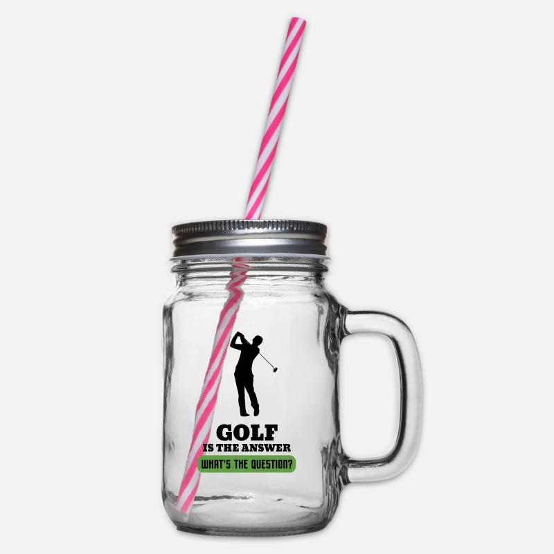 Golf Golfball Golfer Golfen Golfing - Bocal à boisson - transparent