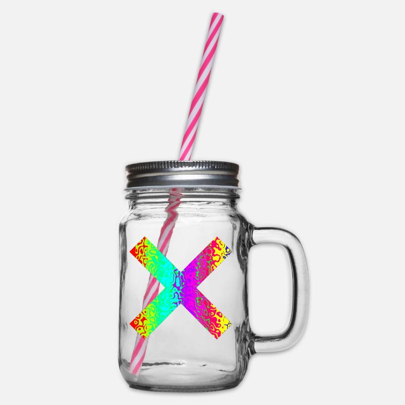 Croix - Bocal à boisson - transparent