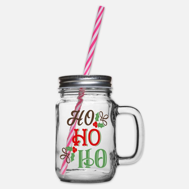 Ho Ho Ho - Bocal à boisson - transparent