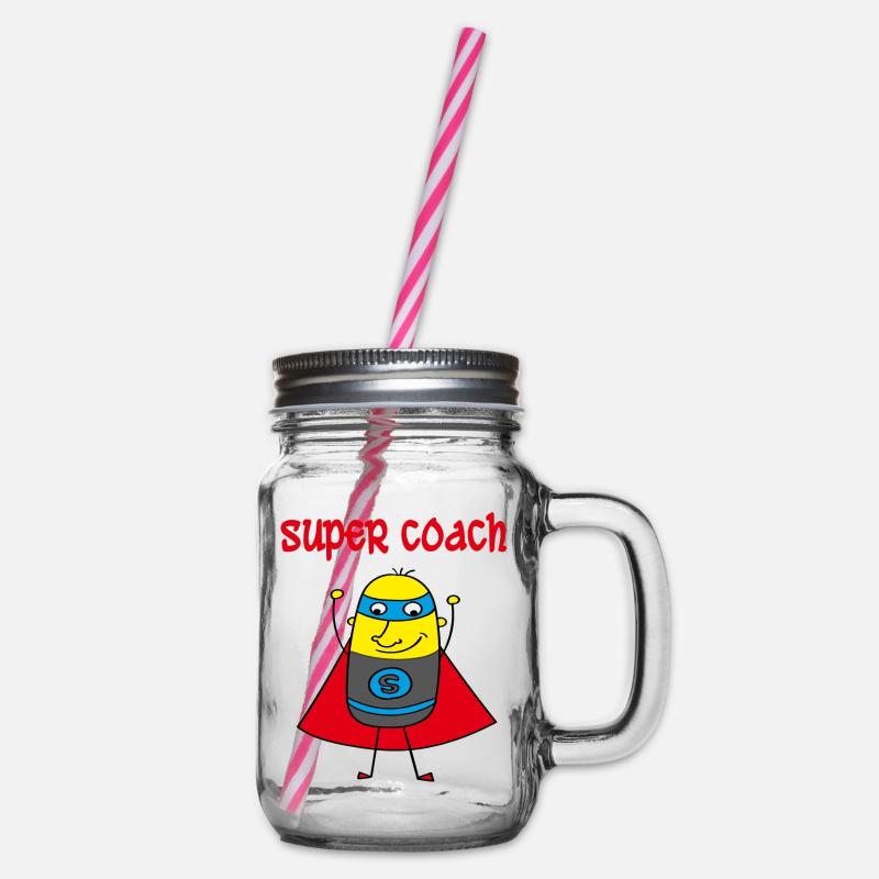 Super coach - Bocal à boisson - transparent