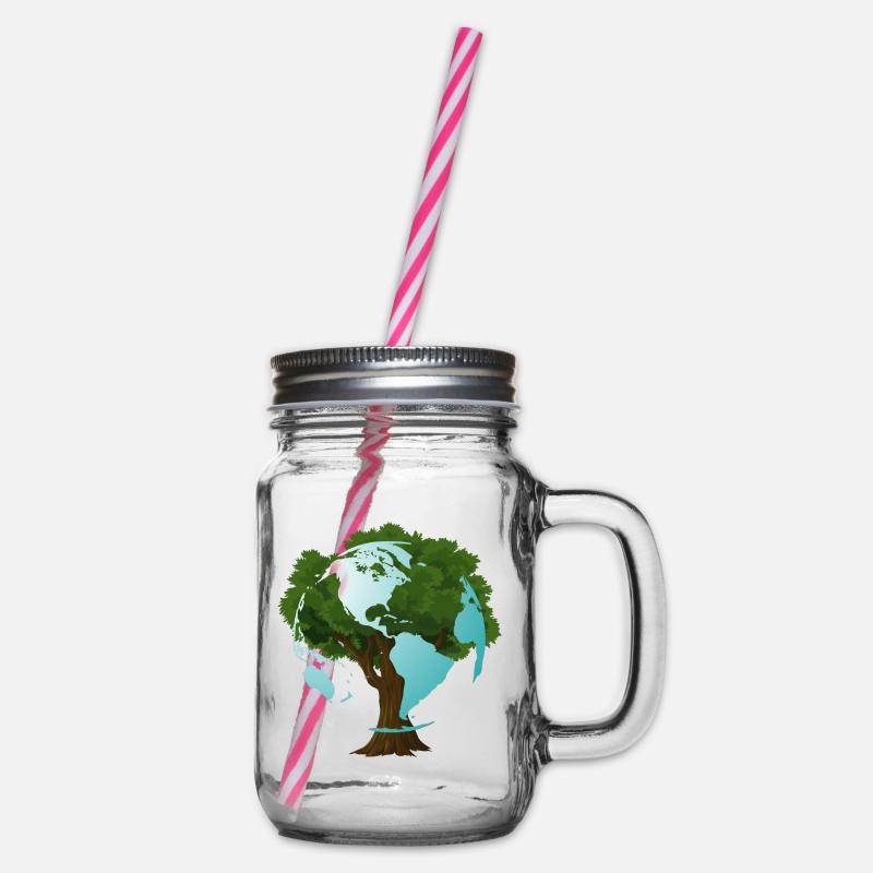 LA TERRE - Bocal à boisson - transparent