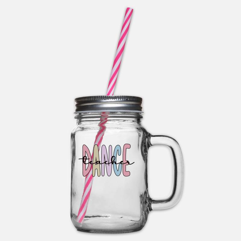 Reconnaissance de professeur de danse Cours de danse - Bocal à boisson - transparent