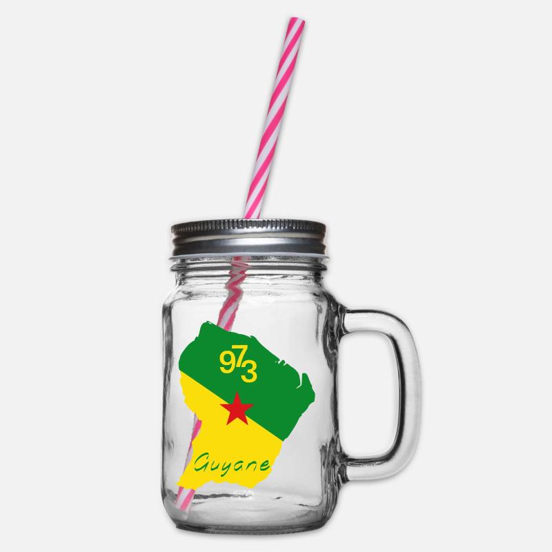 Guyane - Bocal à boisson - transparent