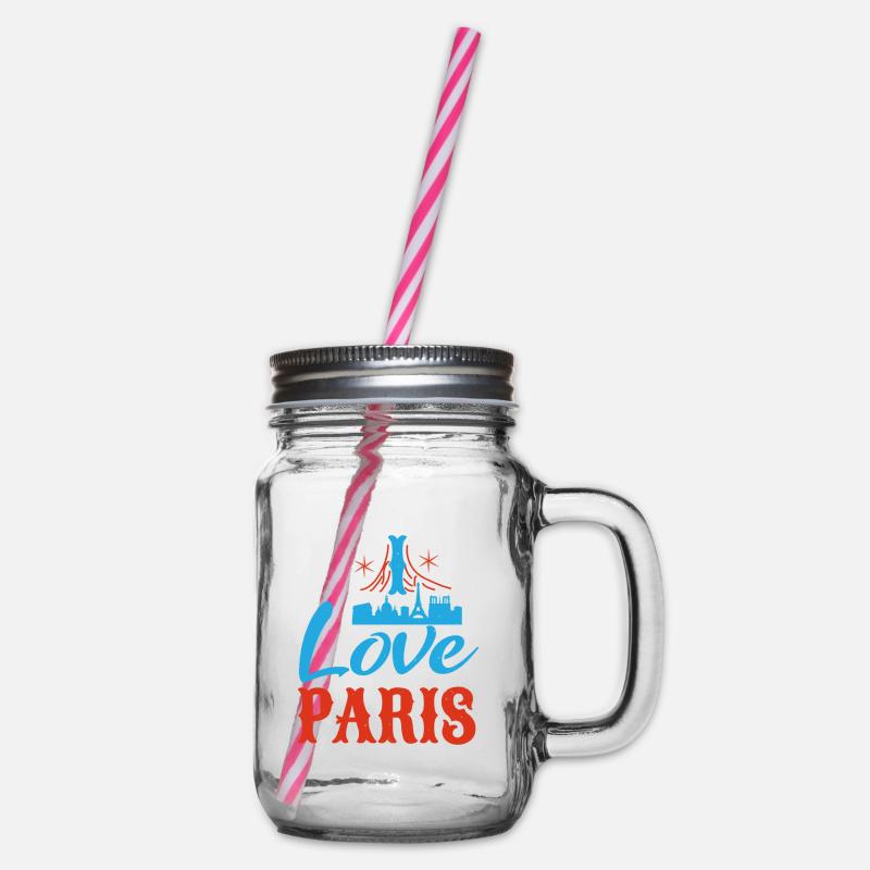 J’AIME PARIS - Bocal à boisson - transparent