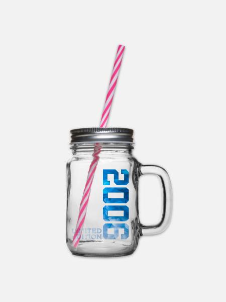 20. GEBURTSTAG LIMITED EDITION 2006 - Henkelglas mit Schraubdeckel - Klar