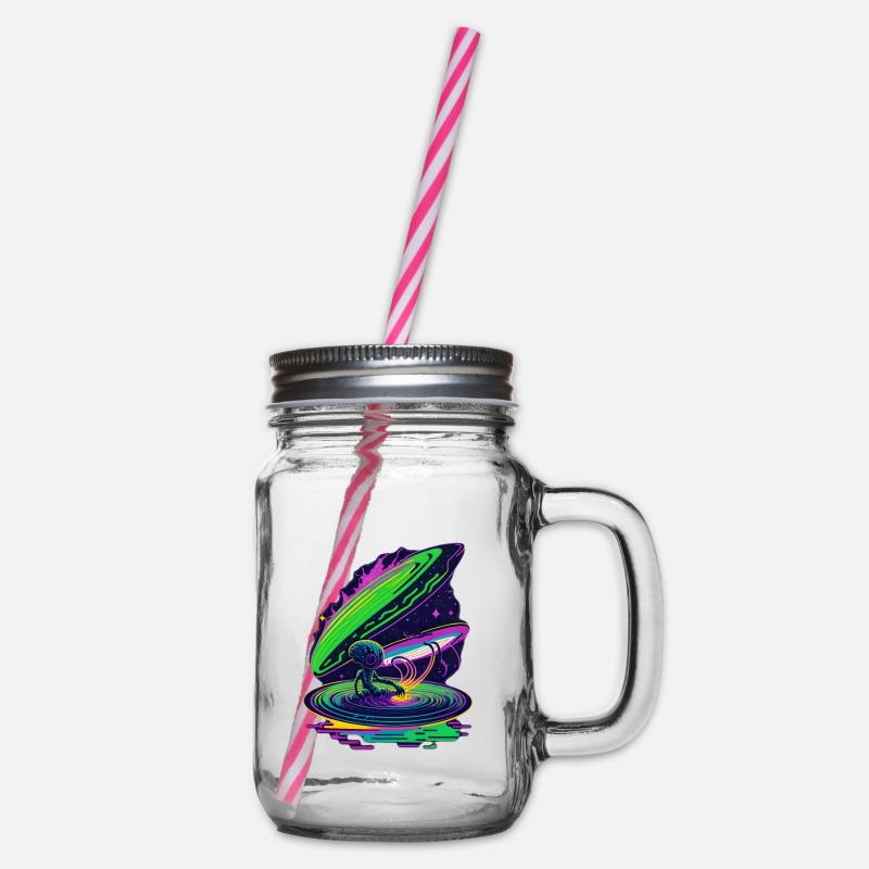 Extraterrestre de bain spatial - Bocal à boisson - transparent