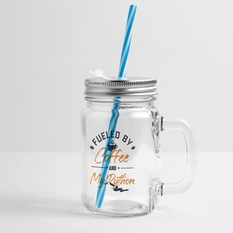 Alimenté par le café et mon Python Python Banana Ball Bocal à boisson