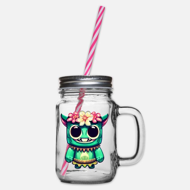 Kiddy Tikki Hawaii - Bocal à boisson - transparent