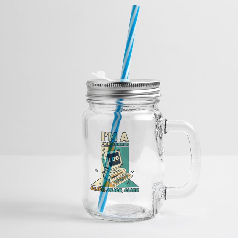 Je suis un programmeur Click Software Engineer Coder Bocal à boisson