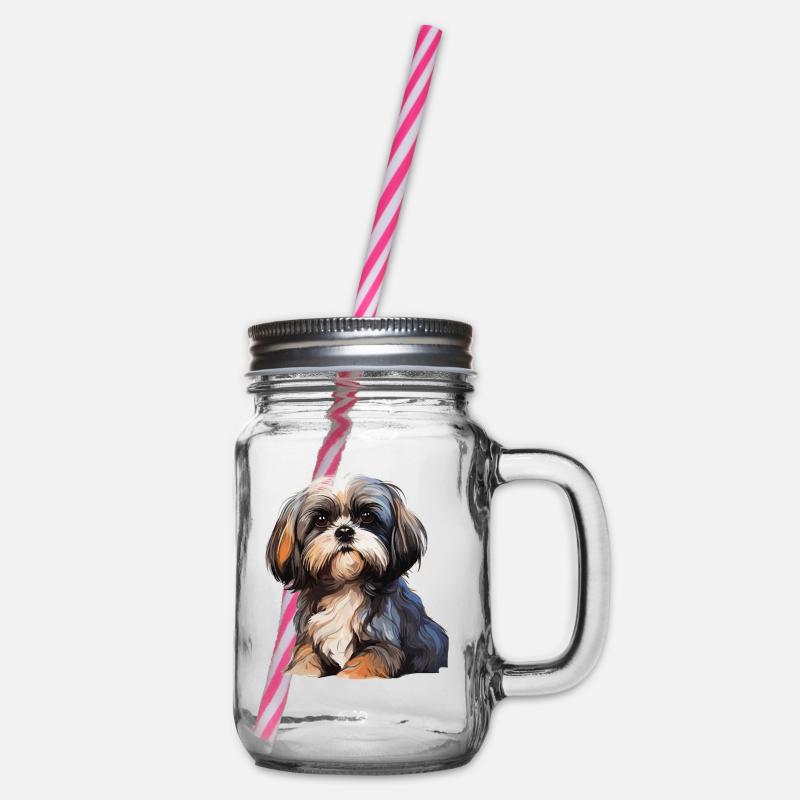 Shih Tzu - Bocal à boisson - transparent
