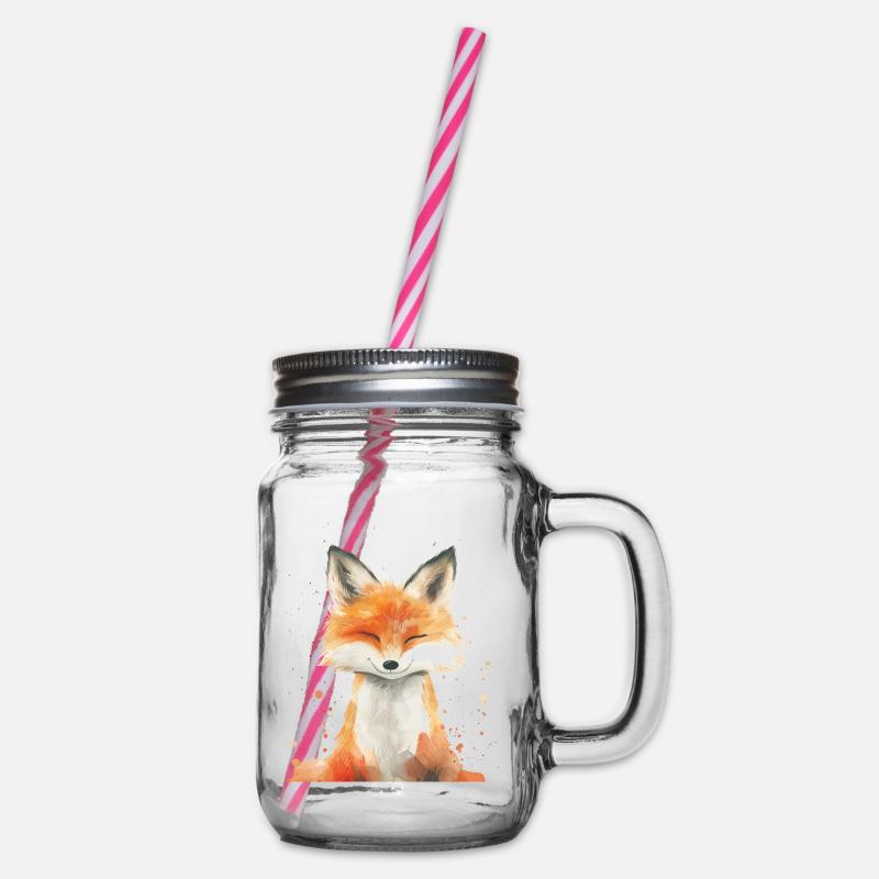 Renard - Bocal à boisson - transparent