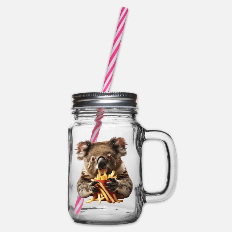 Koala - Bocal à boisson - transparent