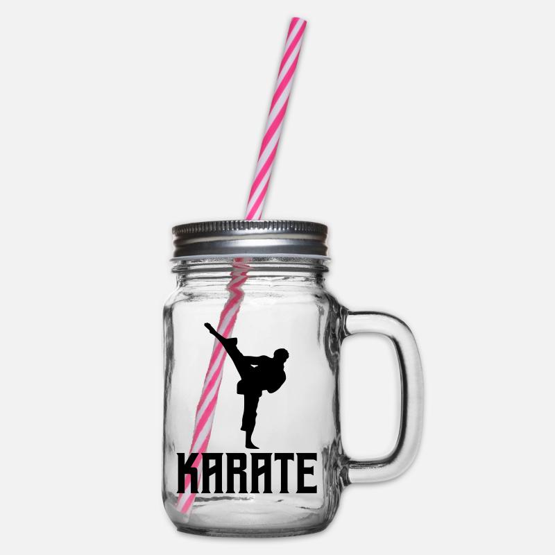 Karaté - Bocal à boisson - transparent