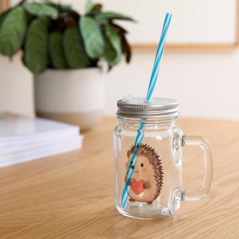 Muttertags Geschenk Mutter Muttertag Geschenkidee  Henkelglas mit Schraubdeckel