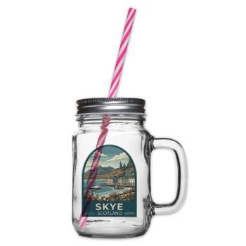 Isle of Skye Vintage Travel - Henkelglas mit Schraubdeckel - Klar - Rechts