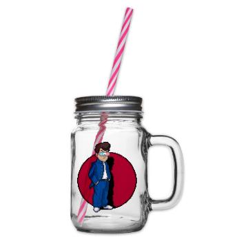 Furyo - Henkelglas mit Schraubdeckel - Klar - Rechts