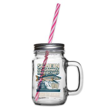 Am Wasser zählt jedes Detail Forelle - Henkelglas mit Schraubdeckel - Klar - Rechts