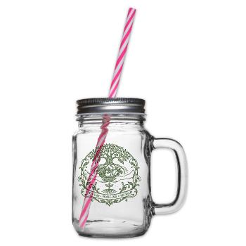 Earth Care People Care - Henkelglas mit Schraubdeckel - Klar - Rechts