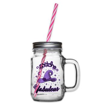 Witch and Fabulous - Henkelglas mit Schraubdeckel - Klar - Rechts