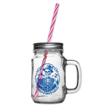 Bayerisches Skelett - Henkelglas mit Schraubdeckel - Klar - Rechts