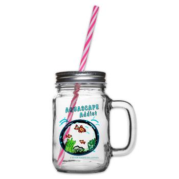 AQUASCAPE Addict - Henkelglas mit Schraubdeckel - Klar - Rechts