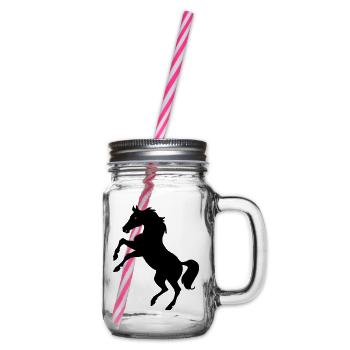 Ross - Henkelglas mit Schraubdeckel - Klar - Rechts