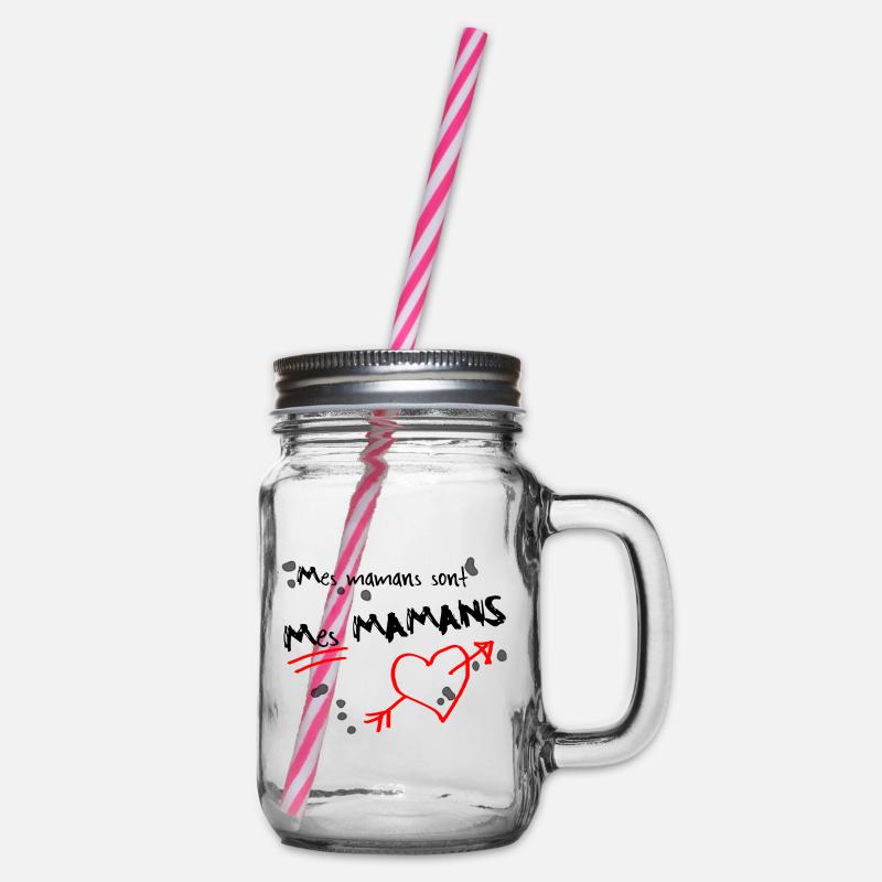 Mes_mamans - Bocal à boisson - transparent