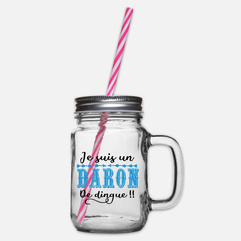 Je suis un daron de dingue !! - Bocal à boisson - transparent