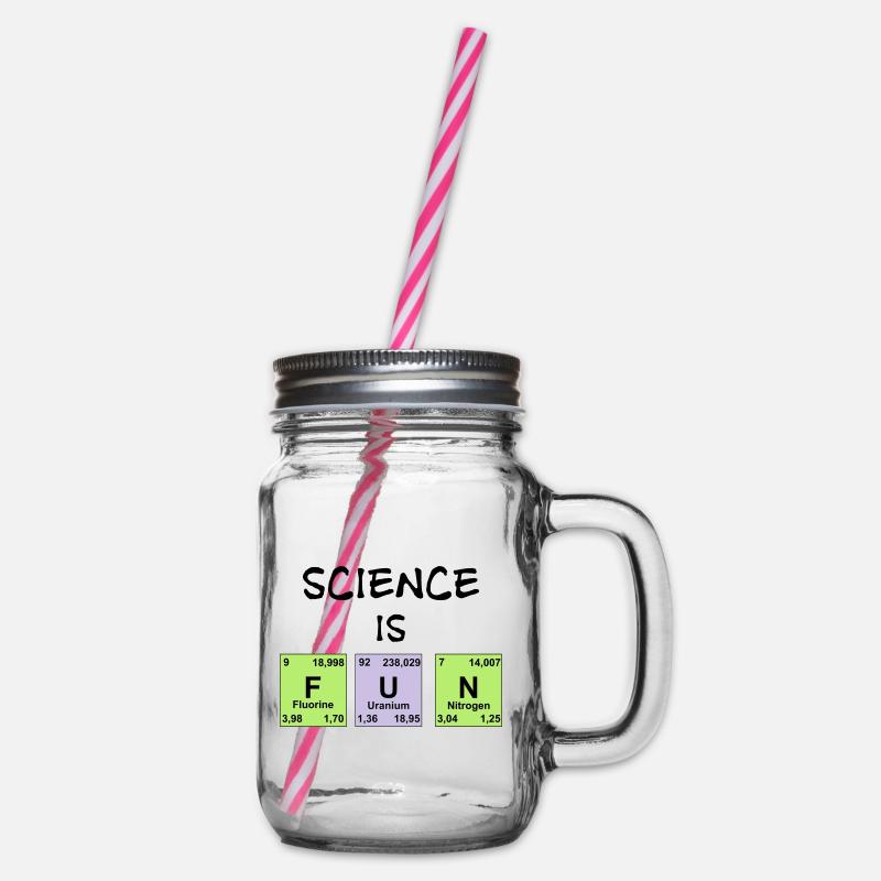 La science est amusante - Bocal à boisson - transparent