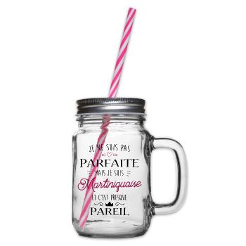 Martiniquaise Parfaite - Bocal à boisson - transparent - Droite