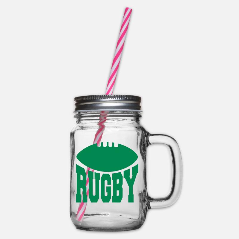 Rugby - Bocal à boisson - transparent