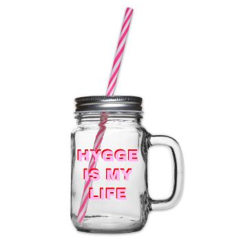 Hygge Is My Life - Bocal à boisson - transparent - Droite