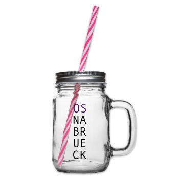 Osnabrück --- idée cadeau souvenir / design - Bocal à boisson - transparent - Droite