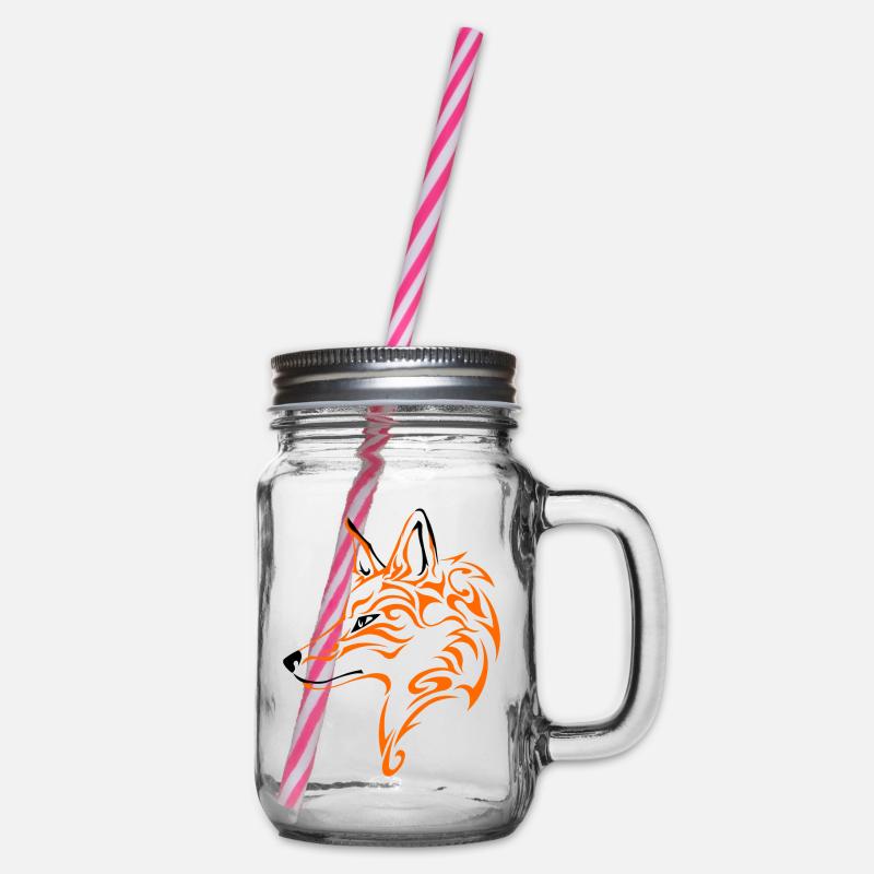 Renard - Bocal à boisson - transparent