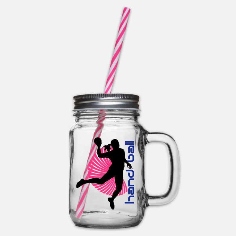 Handball spirale - Bocal à boisson - transparent