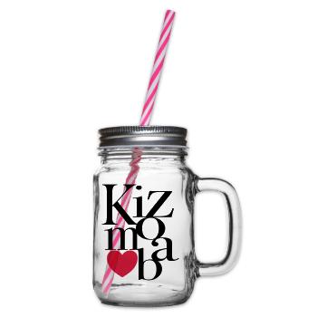 Kizomba Art - Kizomba Dance Shirt - Bocal à boisson - transparent - Droite