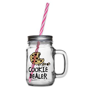 cookie_dealer - Henkelglas mit Schraubdeckel - Klar - Rechts