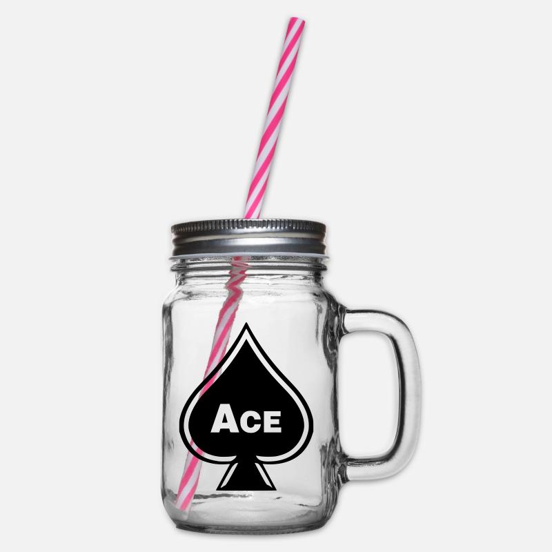 ace - Henkelglas mit Schraubdeckel - Klar
