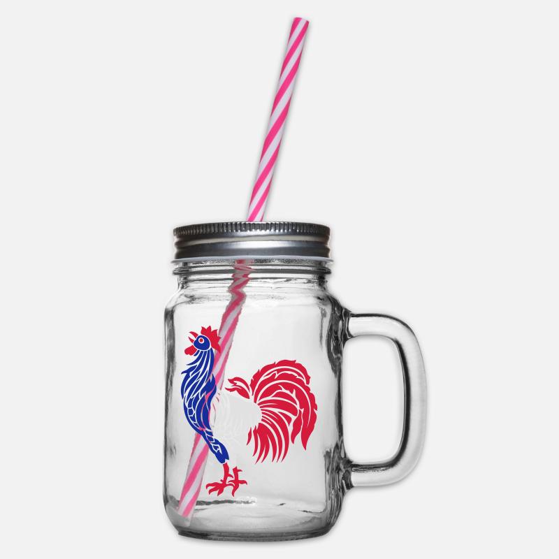 coq flexo - Bocal à boisson - transparent