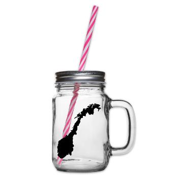 Norwegen - Henkelglas mit Schraubdeckel - Klar - Rechts