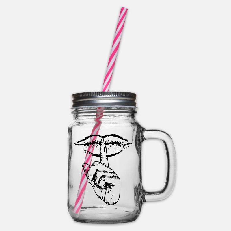 Mouth Shut - Bocal à boisson - transparent