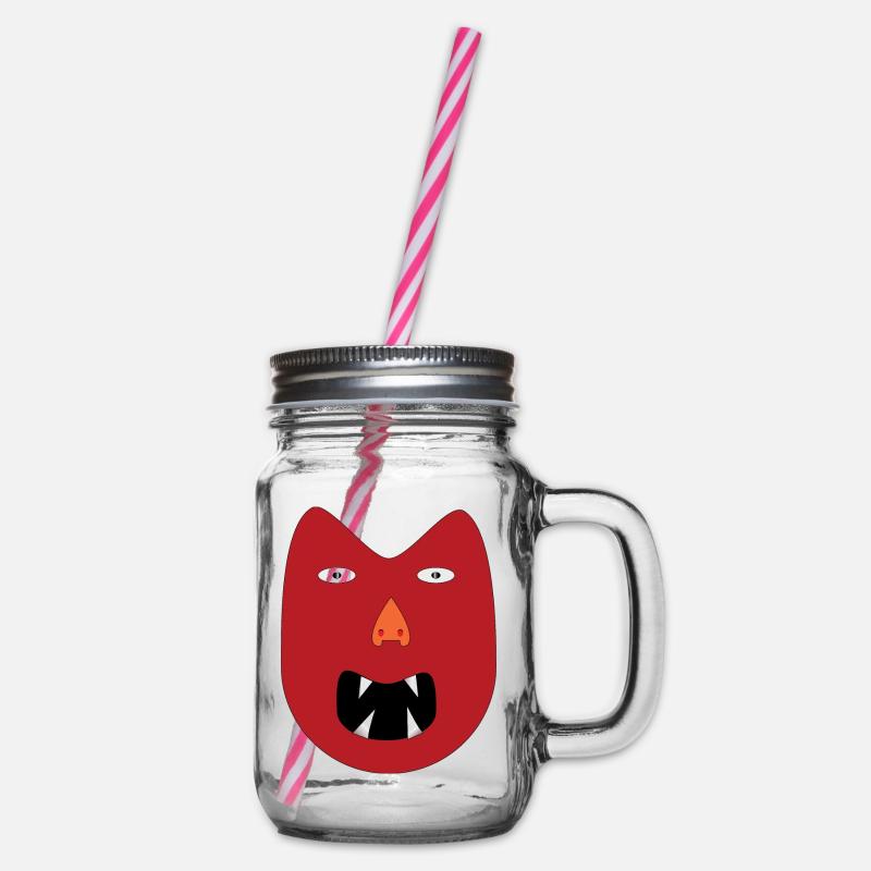 Vampire monstre - Bocal à boisson - transparent