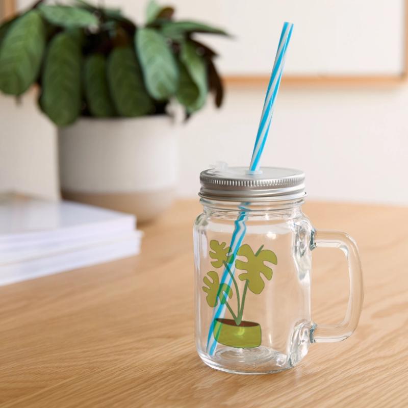 Muttertags Geschenk Mutter Muttertag Geschenkidee  Henkelglas mit Schraubdeckel