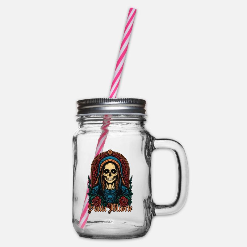 Santa Muerte - Bocal à boisson - transparent